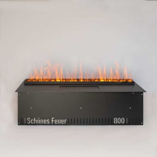 Электроочаг Schönes Feuer 3D FireLine 800 Pro со стальной крышкой в Симферополе