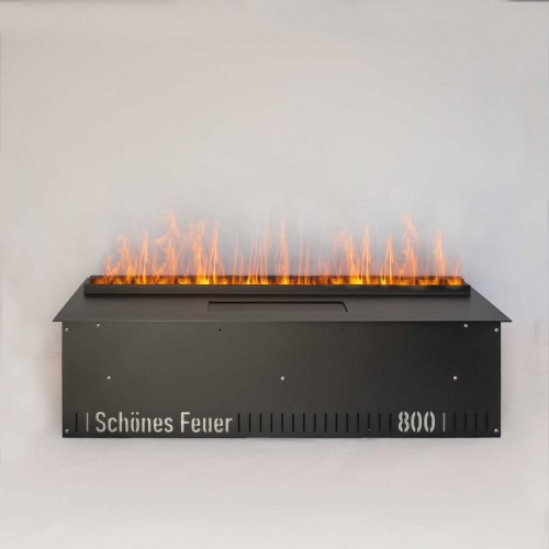 Электроочаг Schönes Feuer 3D FireLine 800 со стальной крышкой в Симферополе